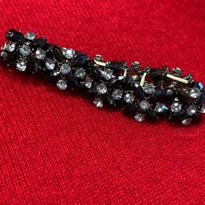 Black Rhinestone Bracelet